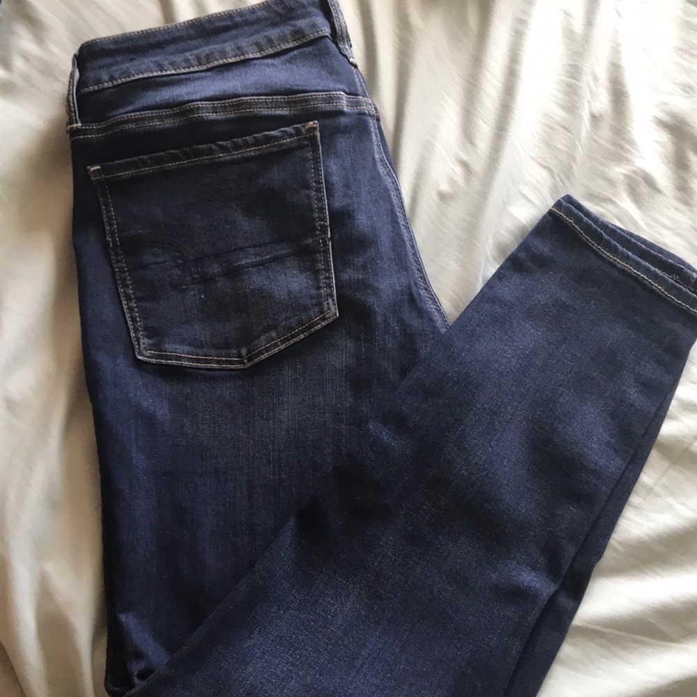 NWOT American Eagle jeggings dark wash